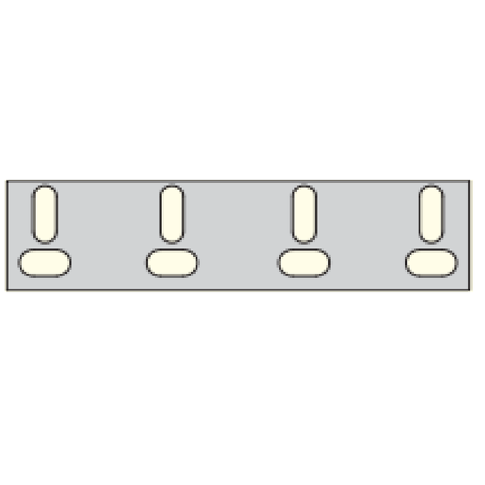 Multistrut Splice plate