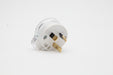 Pdl Plug 3pin 10A side entry Clear