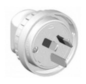 Pdl 905LR WHITE PLUG/LOCK RING