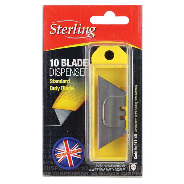 Trucut Sterling Concave 3 Hole Blade Pack 10