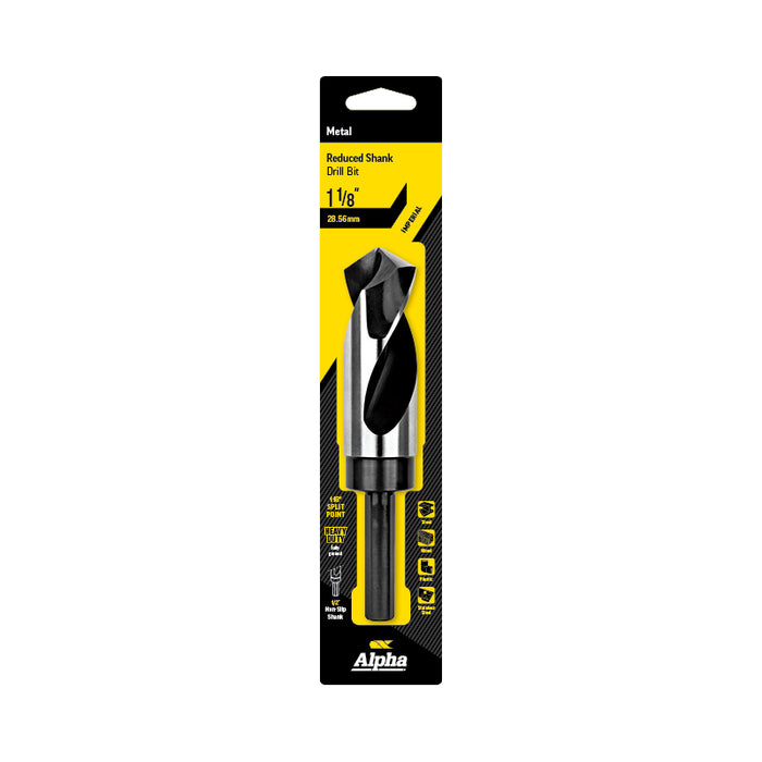 Trucut Alpha Reduced Shank Drill Imperial 1-1/8