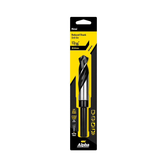 Trucut Alpha Reduced Shank Drill Imperial 13/16