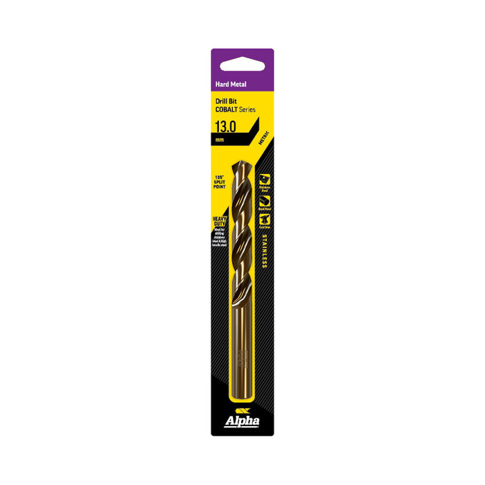 Trucut Alpha Cobalt Drill 13.0mm Metric