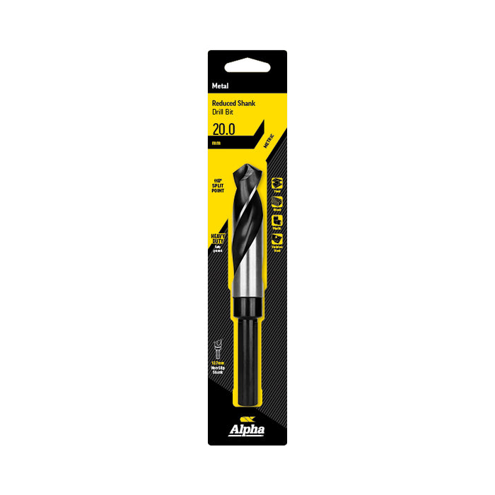 Trucut Alpha Reduced Shank Drill 20.0mm Metric