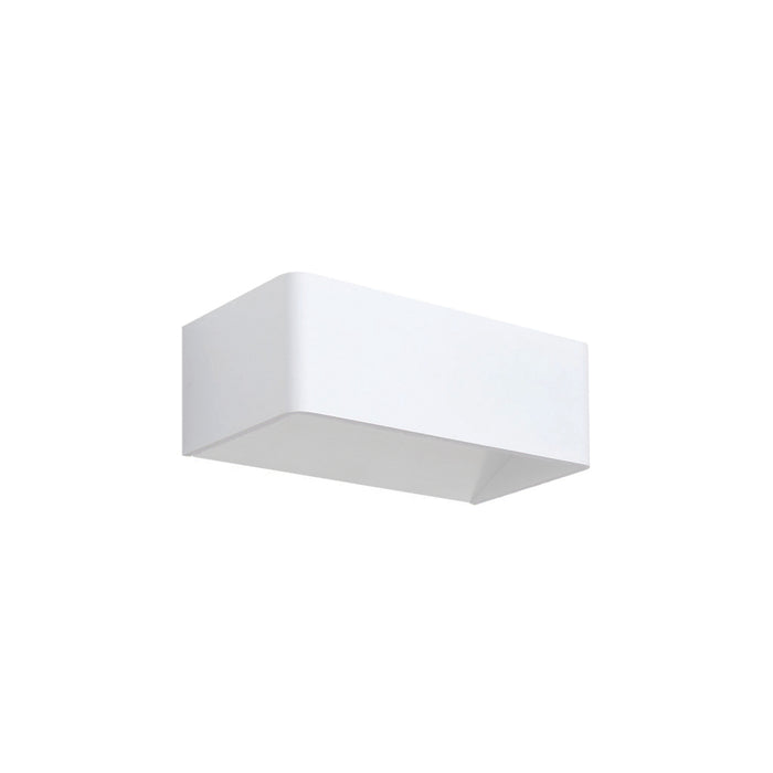 EUROTECH 200MM UP/DOWN WALL LIGHT WHITE 230V LED 8W