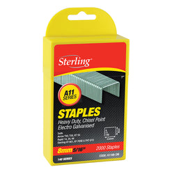 Trucut Sterling 140 Series Plastic Box Staples 8mm x 2000