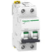 Schneider Miniature circuit-breaker, Acti9 iC60L, 2P, 20 A, Z curve, 15000 A (IEC 60898-1), 25 kA (IEC 60947-2)