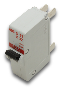 ABB MCB Base Mount 32A (plug in)