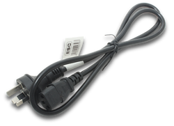 Elecsupp Cord set comp din 900mm Black