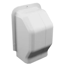 Ezyduct Air con wall cap 80MM