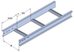 Unistrut 2083555 NEMA 16 Aluminium Cable Ladder 6m AL16-750-AL