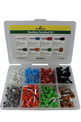 Klein Alco Bootlace Terminals Kit 535pcs No Tool