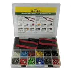 Klein Alco Bootlace Terminals Kit 892pcs 2 x Crimper