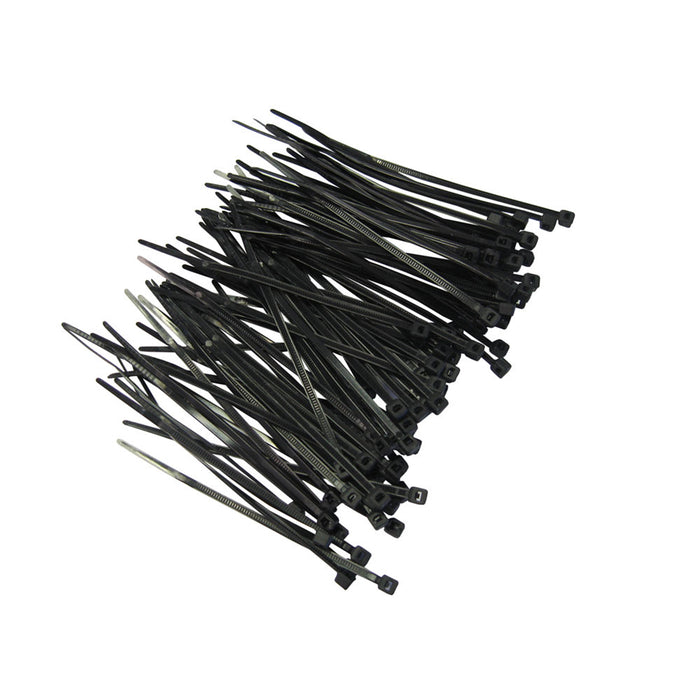 Klein Alco Cable Tie 200 X 4.6mm Mounting Head Black 100Pk