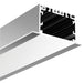 PROLUX LIGHT CHANNEL 2.5M RECESS C/W DIFFUSER ALUMINIUM 2500X65X35