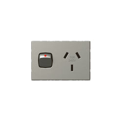 Legrand Arteor Single outlet 3m 10A sw Mag