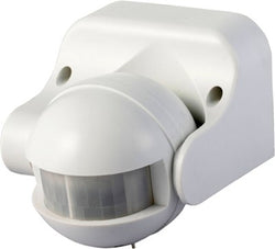 Passive Infrared Sensor 300-1200W IP65 180 deg White