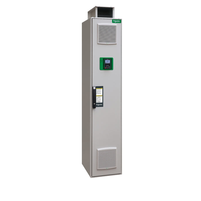 Schneider Variable speed drive, Altivar Process ATV900, floor standing ATV930, 110 kW, 400/440 V, w/o braking unit, IP21