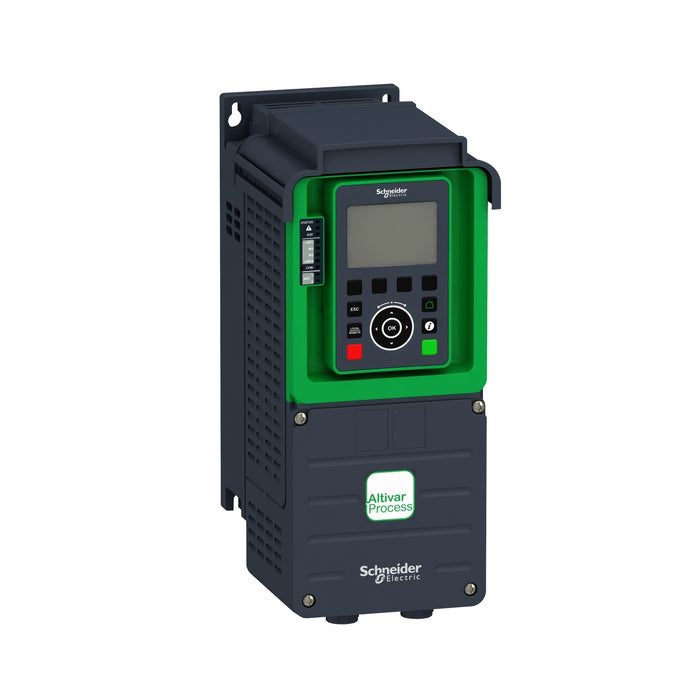 Schneider Variable speed drive, Altivar Process ATV900, ATV930, 0,75 kW, 400/480 V, with braking unit, IP21