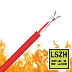 Maser 1.5mm TCW 450/750V LSZH FIRE RATED CABLE AS/NZS3013 RED