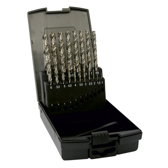 Trucut Sheffield 19 Piece HSS Jobber Drill Set