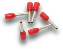 Elecsupp Terminal end 1.0mm Red S