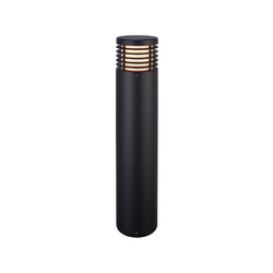 EUROTECH ELITA BOLLARD BLACK MARINE GRADE PAINT  230V E27 15W IP65