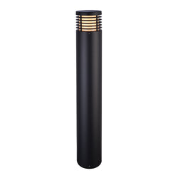 EUROTECH ELITA BOLLARD BLACK MARINE GRADE PAINT  230V E27 15W IP65