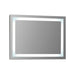 EUROTECH CALLISTA -900 X 600MM MIRROR WALL LIGHT  4000K 230V LED 9W IP44