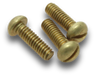 Elecsupp Screw brass 1/4x1in RH