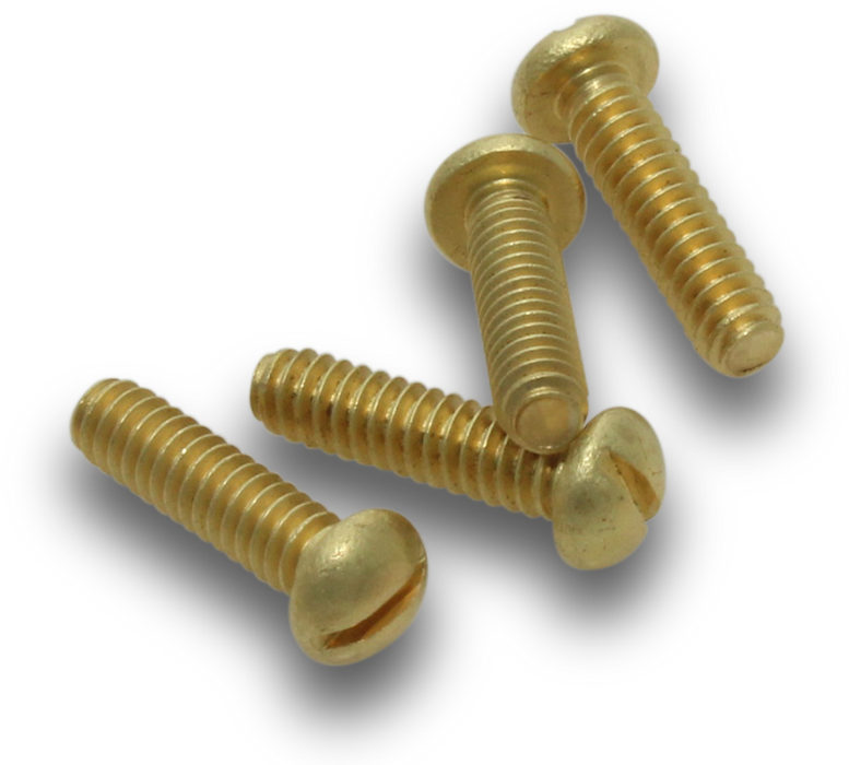 Elecsupp Screw brass 3/16x1 1/2in RH