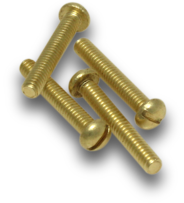 Elecsupp Screw brass 5/32x1in RH