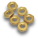 Elecsupp Nuts brass 5/32in