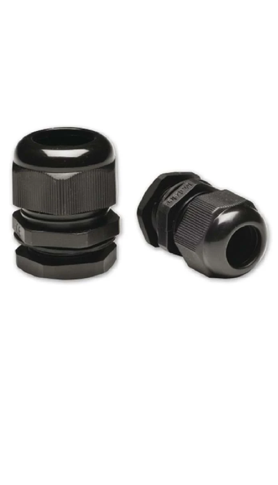 ECL G20 Cable Gland 20mm Nylon Black 7-13mm