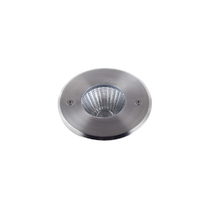 EUROTECH ROUND RECESS LED INGROUND LIGHT 316 STAINLESS STEEL 3500K 24