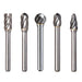 Trucut Alpha 5 Piece Tungsten Carbide Burrset AL