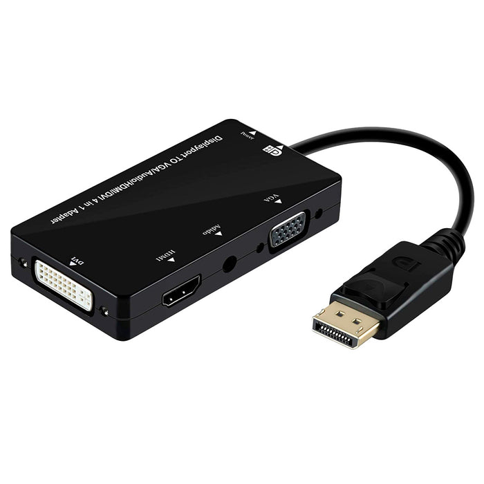 CDL Dynamix DisplayPort 4-in-1 Adaptor