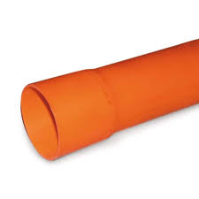 Marley 700.32.6.O 32mm Conduit duct Orange 6m Non Duty Rated