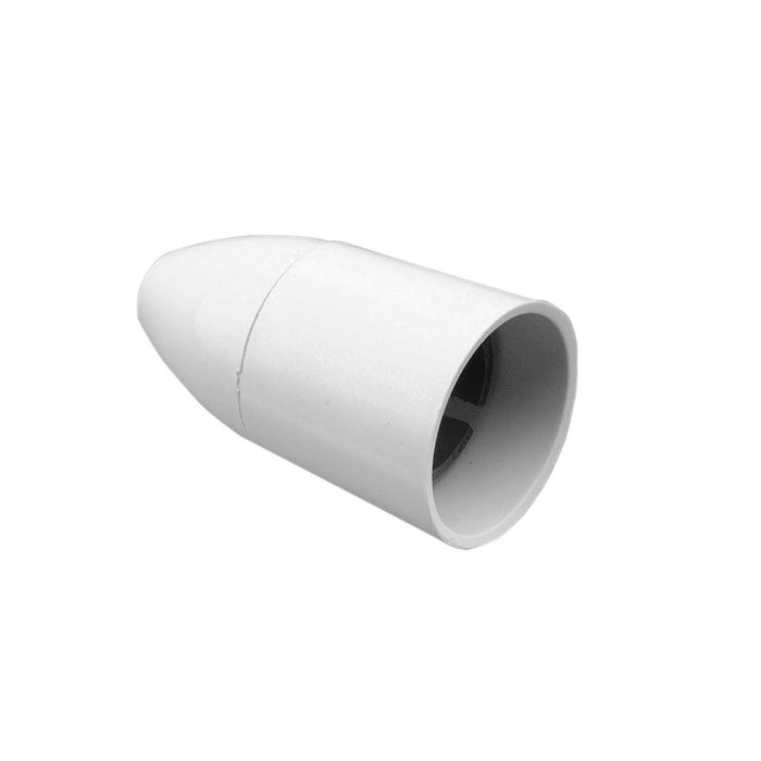 Clipsal Lampholder BC cord grip White