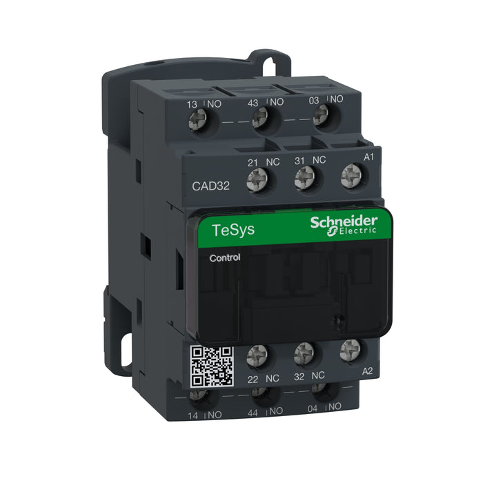 Schneider TeSys Deca control relay - 3 NO + 2 NC - &lt;lt/&gt;= 690 V - 110 V AC standard coil