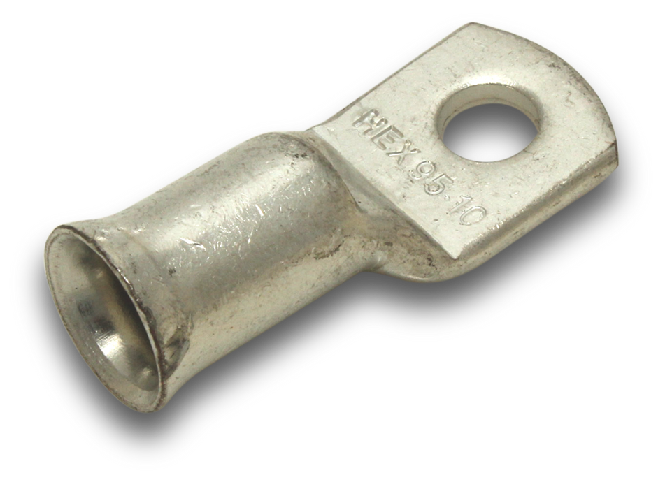 Crimp Lug 120mm Bellmouth M12 Hole