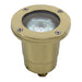 PROLUX LIGHT EXTERIOR INGROUND BRASS MR16 C/W TUBE 100X110