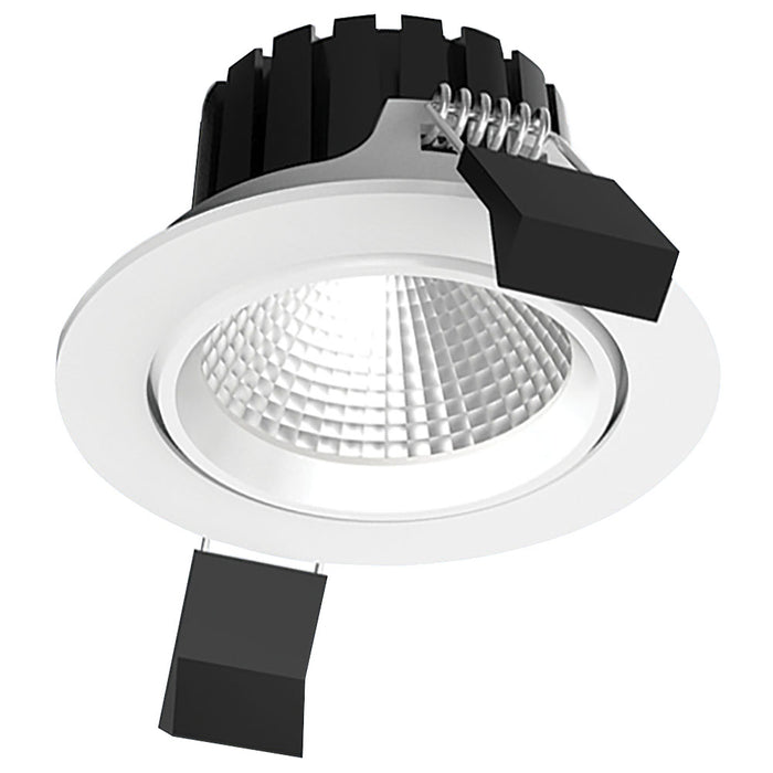 PROLUX LIGHT DOWNLIGHT 8W TILT RECESS CUT OUT 70 WHITE 3K 80X50X70