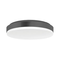 PROLUX LIGHT OUTDOOR OYSTER 18W PC DIM BLACK IP54 4K 275DIAX65D