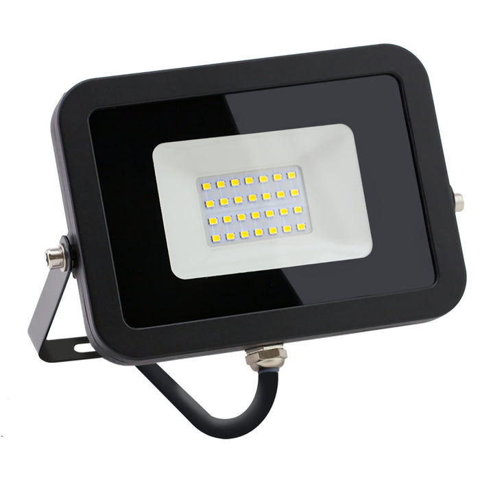 Clipsal BLACK FLOODLIGHT LED, 20W, 4000K, IP65