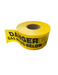 Gas Mains Below Warning Barrier Tape, 300m Roll