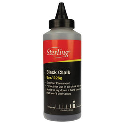 Trucut Sterling Black Chalk Refill 266 grams Exterior Permanent