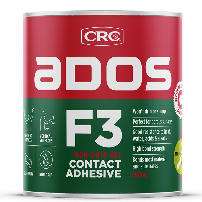 ADOS F3 500ML NON-DRIP CONTACT ADHESIVE