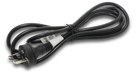 Elecsupp Cord Set 2mtr 3/1.5 Black BE 3pin