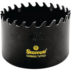 Starrett Holesaw 70mm Specialty Tungsten Carbide